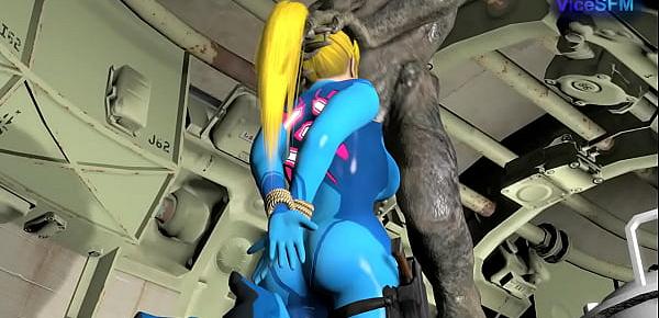  Samus fucked by an alien